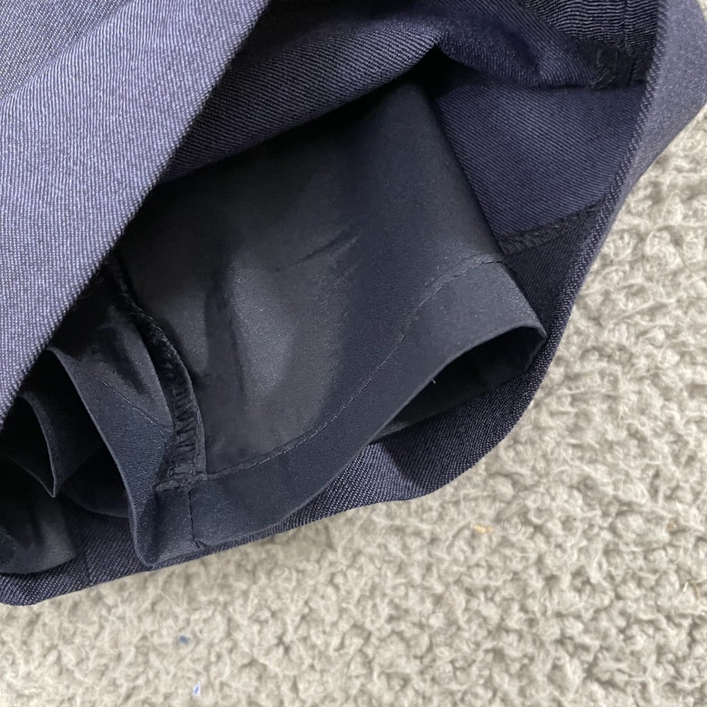 Banana Republic Logan Dress Pants Women 4 Navy Wool Lined Career Office Slacks - Picture 8 of 13